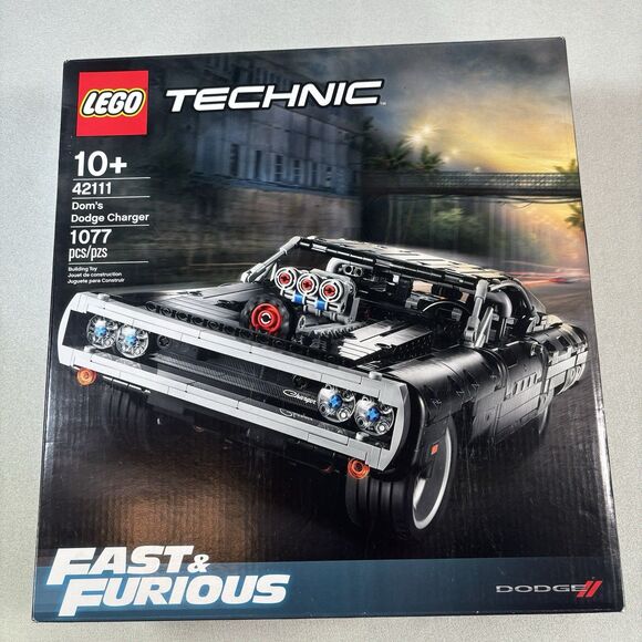 Lego Technic 42111 Fast & Furious: Dom's Dodge Charger - New / Sealed / Retired - Picture 7 of 14
